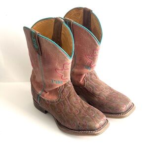Tin Haul Cacti Leather Western Boots